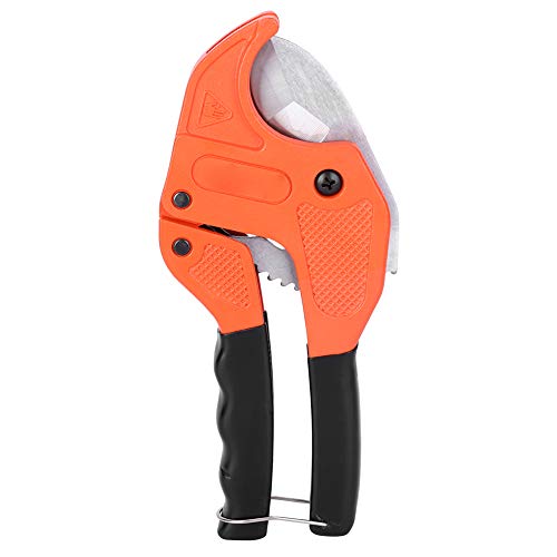 Tagliatubi in PVC 42 Mm, Struttura in Lega di Alluminio, Impugnatura Antiscivolo, Taglierine di Bloccaggio, Utensile Taglio per Tubi Idraulici