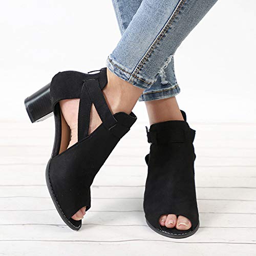 Eduavar Wedge Sandals For Women Espadrilles Women's Platform Sandals Wedge Ankle Strap Open Toe Sandals #TOP3