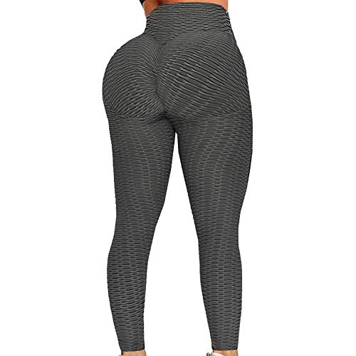 Walangao Compression Sport Leggings Damen Push Up Sexy Po Sommer Yoga Hosen Biker Boho üBergrößE Eng Strumpfhosen Gymnastikhose Schwarz XL Cover