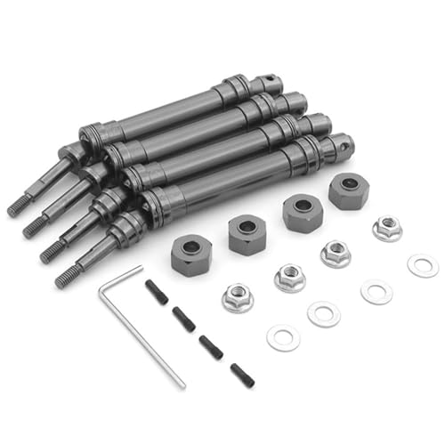 RC�J�[�̃A�b�v�O���[�h For Traxxas For Slash For Rustler For Stampede For Hoss For VXL For 1/10 4X4 RC�J�[�A�b�v�O���[�h�p�[�c 4�� �����t�����g����у��A�h���C�u�V���t�gC
