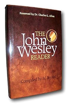 Hardcover Rare The John Wesley Reader by John Wesley and Bryant 1983 Hardcover Daily Devotional Book