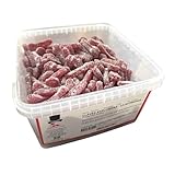 Llaves Ácidas Explosivas Fresa & Chili Mr Flopo Pop – Tarro 290 Unidades | Gominolas Súper Ácidas y Picantes Sabor Fresa con Chili | Chuches Sin Gluten para Eventos, Candy Bar, Tiendas