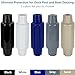 Dock Bumpers for Poles 2 Pack, Dock Post Bumpers 2