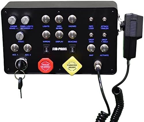 SIM-PANEL Classic ATS/ETS2 Button Box for American Truck Simulator