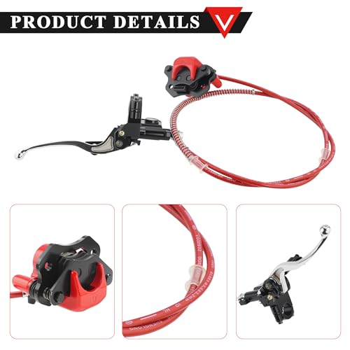 PRO BAT ATV Left Hydraulic Brake Kits with Hand Brake Master Cylinder by PRO BAT - Used condition - Image 3