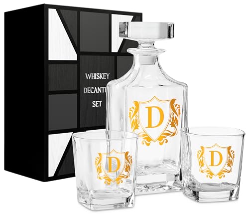 Personalized Whiskey Decanter Set