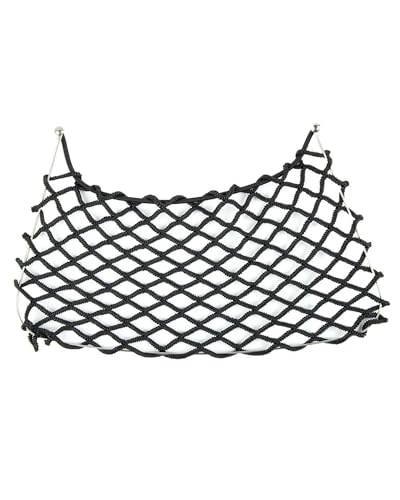 Filet de rangement universel contre le désordre avec sac élastique noir à cordon