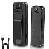 YMBZY Mini Body Camera, 1080P Small Portable Body Worn Cameras with 180° Rotating Lens & Night Vision, Mini Security Video Camera Pocket Sport Action Cameras for Sports, Pets, Outdoor