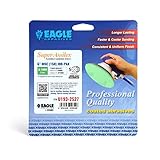 Super Assilex Flexible 6 inch Sanding Discs JOB-PAK, LIME K-1000, 15 Holes, Hook & Loop, U193-2527, 5 Discs