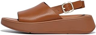 fitflop(フィットフロップ) レディース F-MODE LEATHER FLATFORM BACK-STRAP SANDALSサンダル