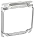 41200T 4S 1-G 2" Raised Steel Device & Ring Tile