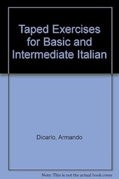 Paperback Taped Exercises for Basic and Intermediate Italian, 2nd Edition (English and Italian Edition) Book