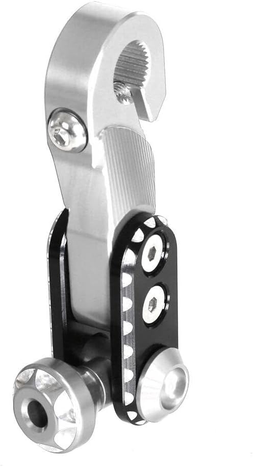 Monkey125 Rear Drum Brake Cam Lever Compatible with Monkey 125 DAX 125 2018-2024 3D CNC Motorcycle Accessories (Silver)