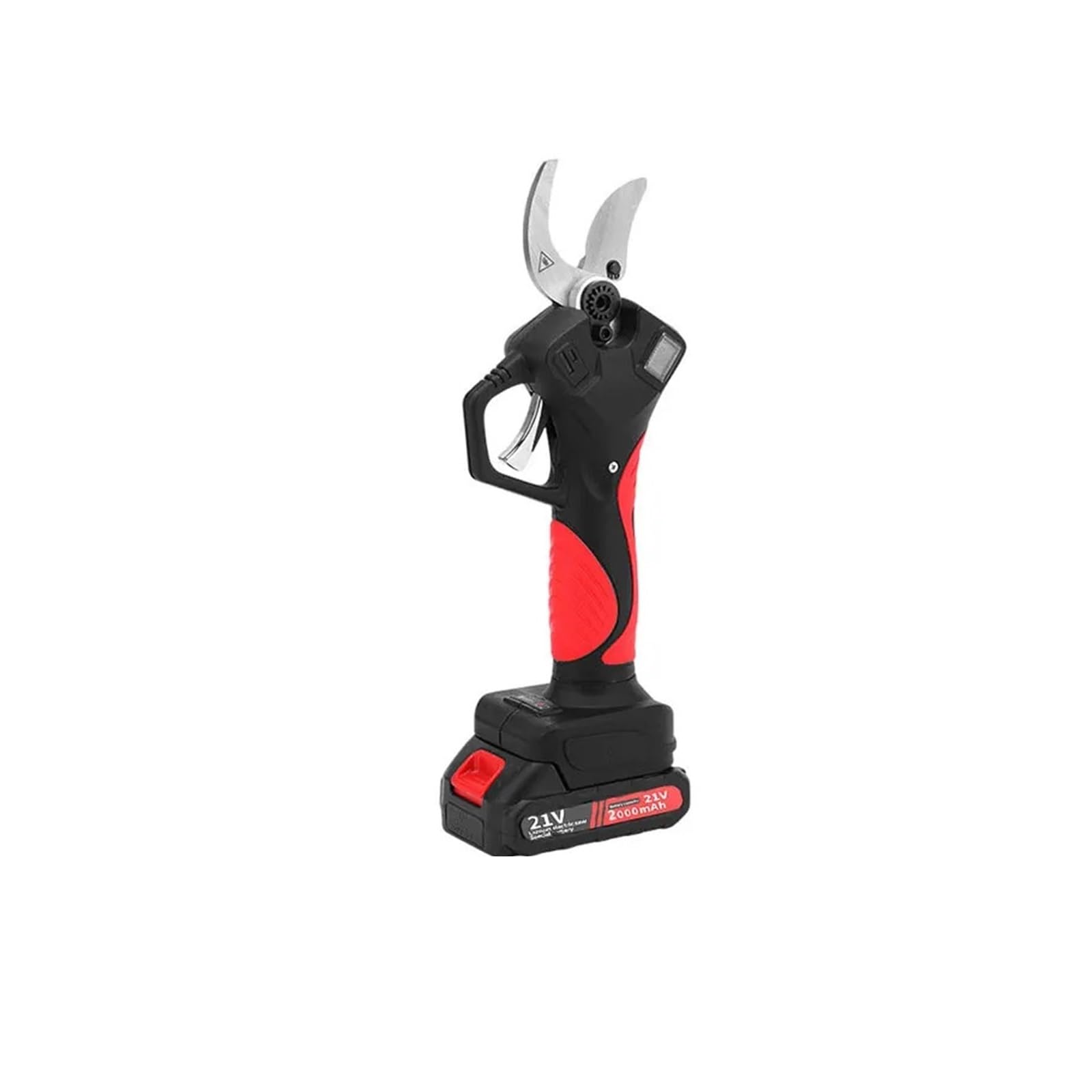 Cesoie a batteria per potatura, Tosatrice elettrica da potatura 21V, Potatrice elettrica professionale a batteria con 2 batterie al litio ricaricabili da 2Ah, Taglio da 1,57 "(40mm) Per la potatura de