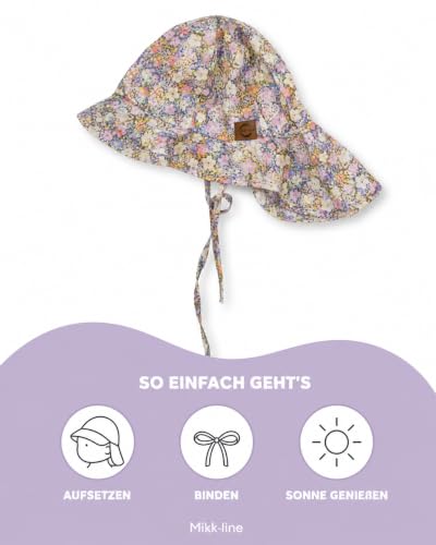 Sombrero de sol Mikk-line Dusk transpirable para bebés y niños pequeños 6