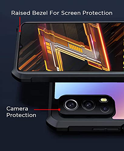 Image of Pikkme Back Cover for IQOO Z3 5G (TPU, Plastic | Eagle Black)