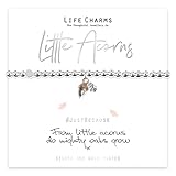 Life Charms from Little Acorns Do Mighty Oaks Grow Bracelet