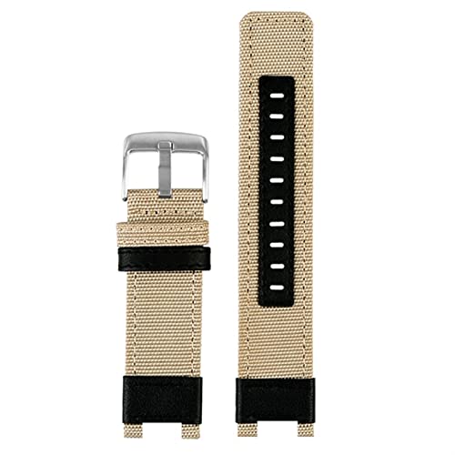 Bracelet de montre en toile pour Casio GST-B100 nylon étanche kaki