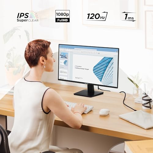 Image of ViewSonic VA2748-MH 27 Inch 1080p Monitor, IPS Display with 120Hz for Immersive Home and Office Viewing, Variable Refresh Rate, HDMI, and VGA Inputs