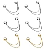 Design Élégant: les boutons-pression magnétiques, à la fois élégants et discrets, ajoutent une touche d'éclat à votre tenue. Vous pouvez porter l'ourlet en soie sans le fermer. Les chaînes à clip vous permettent d'accessoiriser votre tenue. Par exemple, vous pouvez attacher le foulard en soie à votre sac à dos pour vous démarquer et souligner votre élégance.