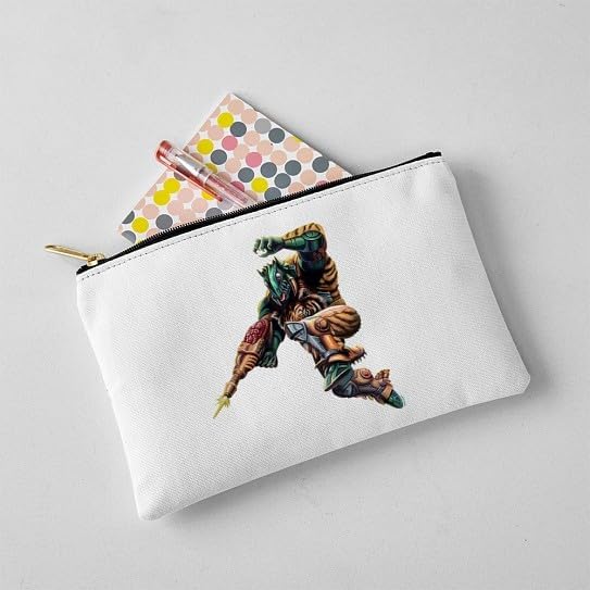 CafePress Beast Wars: Tigatron Zipper Makeup Pouch, 8.5"x6"
