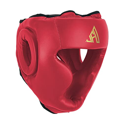 Casque de boxe enfant rouge XXS pour MMA et kickboxing