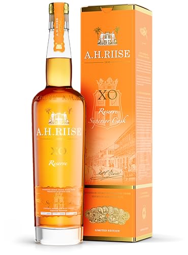 A.H. Riise XO Superior Cask | Premium Spirituose auf Rumbasis | Lieblich, Fruchtig | 700 ml | 40%...