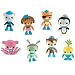 4 a 8cm Dibujos animados OctionAuts PVC Figura de acción Seso Shellington Dashi Tweak Toys OctionAuts Captain Barnacles Model Toys