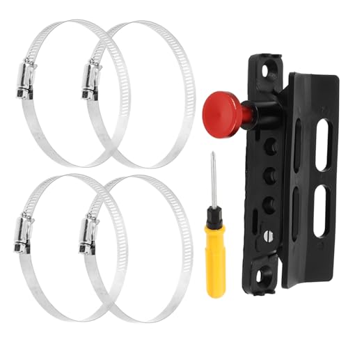 Tofficu Support de Fixation Réglable pour Extincteur Voiture Montage Sécurisé et Compact Adapté Jk ATV Utv avec Clé pour Installation Facile