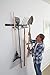 Rubbermaid FastTrack Garage Storage System Tool Hanging Kit, Wall Mount Holder for Garden Lawn Tools/Garage/Home Organization