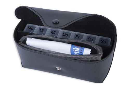 Preisvergleich Produktbild Brillenetui mit Pillenbox