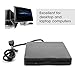 SUNGOOYUE 3.5 Inch Portable USB Floppy Disk Drive, External Removable Floppy Disk Reader Card Reader Computer Accessory for PC Laptop