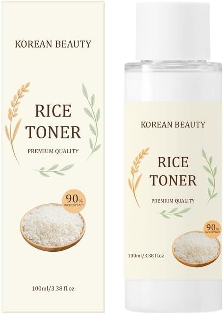Tônico facial de arroz Generic, 100 mL