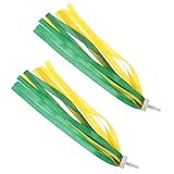 PAMINGONO 自転車 ハンドルバー 装飾ストリーマー ポリエステル製 スクーター用 ハンドルリボン 自転車アクセサリー ティーンエイジャー向け