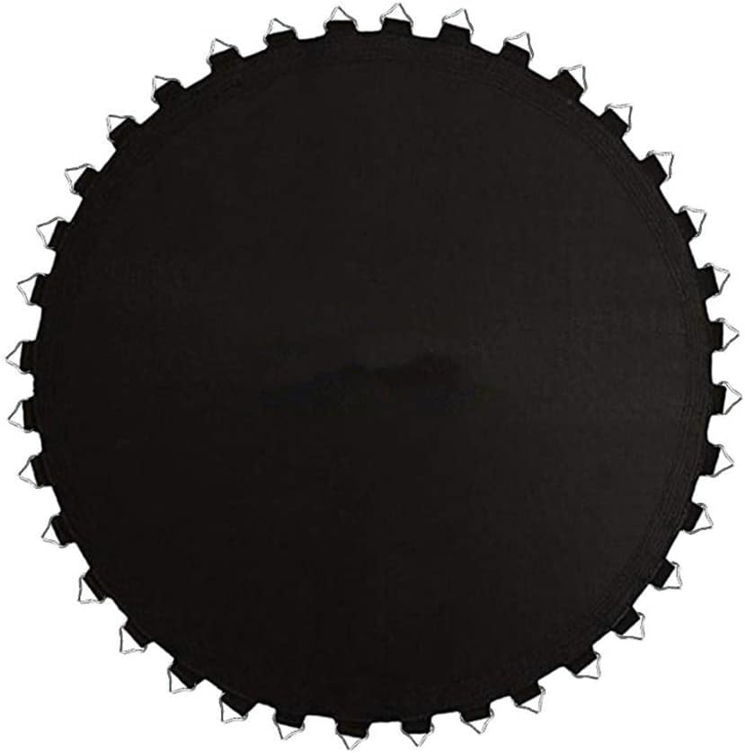 CIRONI Replacement Jumping Mat, Trampoline Mat Replacement Fits 10 ft 12ft Round Trampoline Frame with 64 V-72V Hooks, Using 5.5" Springs