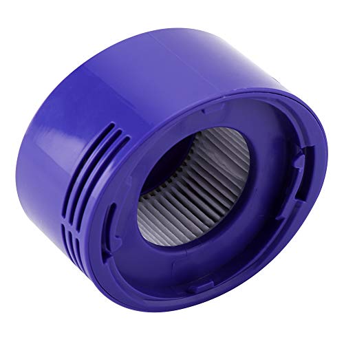 Filtre arrière pour aspirateur, 1Pc ABS Plastic Filter Element Vacuum Cleaner Filtration en plastique avec système de filtration Dyson V7 V8 poussière petites particules animales et squames System R Cover