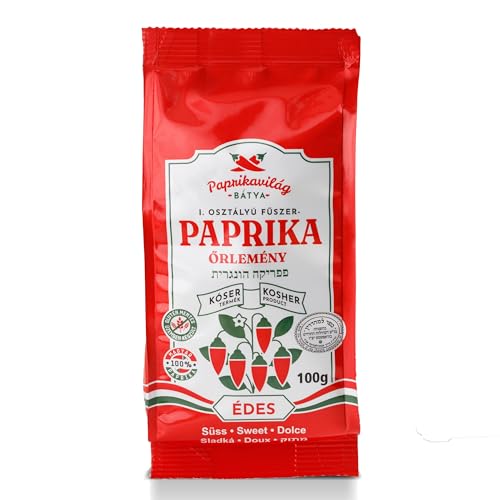 Hungarian Paprika, Sweet (100g) Certified Kosher, Imported from H...