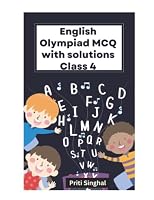English Olympiad MCQ With Solutions Class 4 (English Olympiad MCQ With Solutions Books Series for Classes 1 to 12) 9348993402 Book Cover