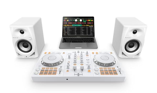 Pioneer DJ DDJ-FLX4 2 Channel - 8 Performance Pads - Rekordbox and Serato Software Included - USB Powered - DJ Mixer System With 2 Decks - White by Pioneer DJ - Image 4