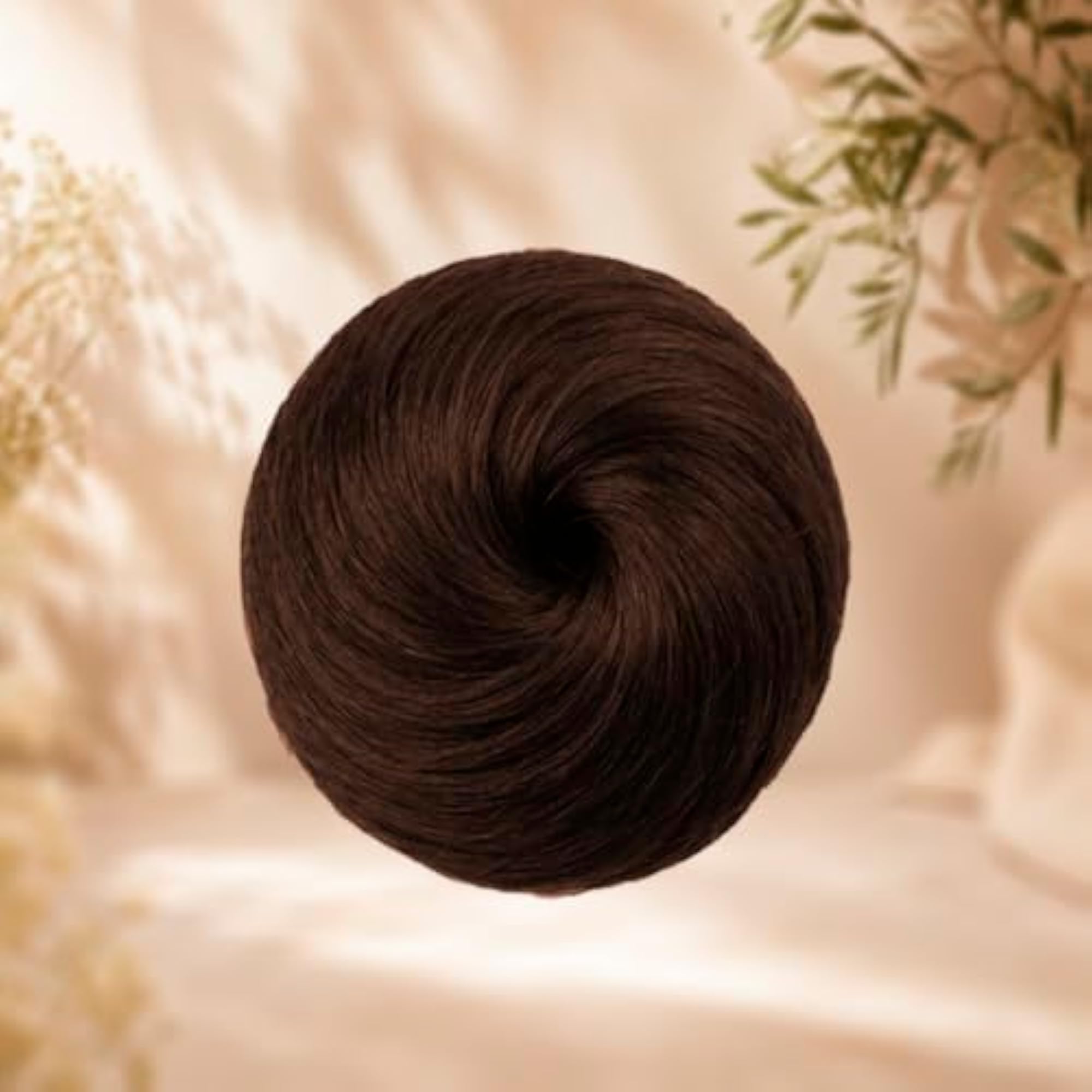 Black Human Hair Clutcher Bun Extension for Women