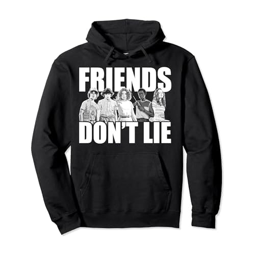 Netflix Stranger Things Friends Don't Lie Group Shot Sudadera con Capucha