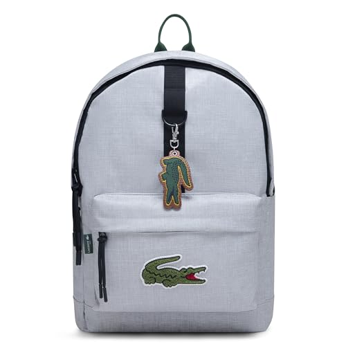 Lacoste Accessories Mochila clássica, cinza mesclado, O/S