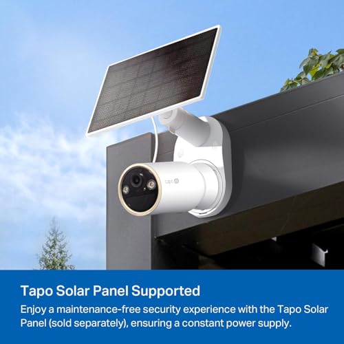 Image of Tapo MagCam 4K Outdoor Wireless Security Camera - Up to 200-Day Battery, Magnetic Mount, Person /Vehicle Detection, Subscription-Free Local Storage or Optional Cloud, Works with Alexa, C460 (3-Pack)