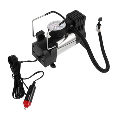 STOBAZA Compresor Aire Portátil Eléctrico PSI Bomba Inflador Neumáticos Vehículo con Motor Potente y Diseño para Coche Herramienta Auto Fácil