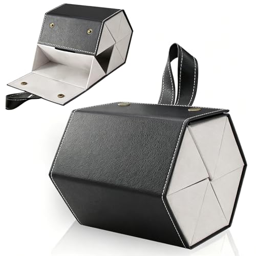 Image of SMARTTOP Sunglass Eyeglass Organizer Collector 5 slot 6 Slot PU Eyeglasses Storage Case Box Multiple Hanging Eyewear Display