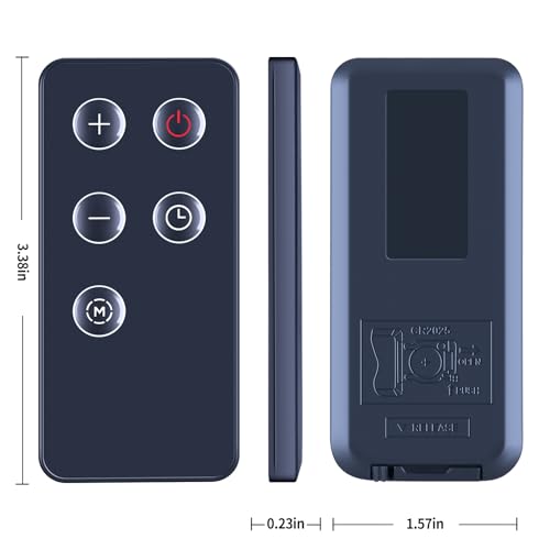 Mando para radiador Pelonis PH-14A que soluciona la pérdida del control original 2