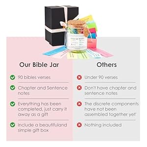 Bibleversejareasterbasketstuffersforteensbaptismgiftsforgirlconfirmationgiftsforteengirlsgraduationgiftforherhimchristiangiftforwomenbirthdaymothersdayvalentines Urban Country Home Decor Bible verse jar easter basket stuffers for teens baptism gifts for girl confirmation gifts for teen girls graduation gift for her him christian gift for women birthday mothers day valentines urban country home decor