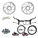 DEYING 950E Electric Power-Off E-Bike E Scooter Hydraulic Disc Brake Front & Rear Set & 180mm Rotor