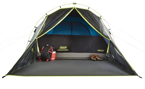 Coleman Carlsbad Dark Room Tent with Screened Porch 4/6 Person Tent Blocks 90% of Sunlight to Keep Inside Cool Weatherproof with Easy Setup Made of PFAS-Free Materials by Coleman - Image 3