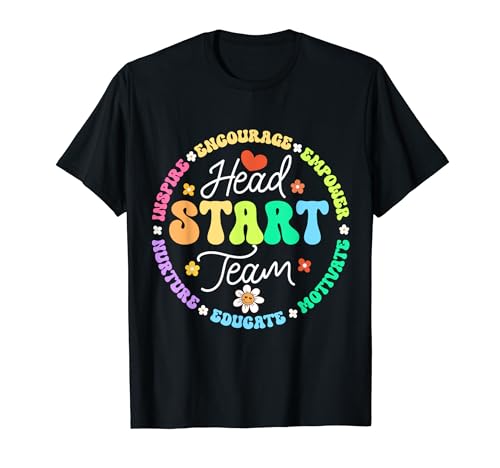 Head Start Team Homeschool Teacher Headstart Back To School T-Shirt